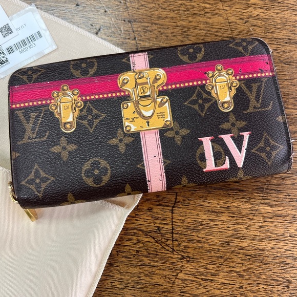 Louis Vuitton Handbags - LOUIS VUITTON
Monogram Summer Trunks Zippy Wallet